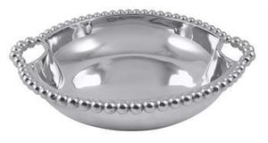 Pearled Medium Handled Bowl
