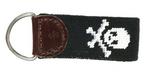 Smathers and Branson Black Jolly Roger Key Fob